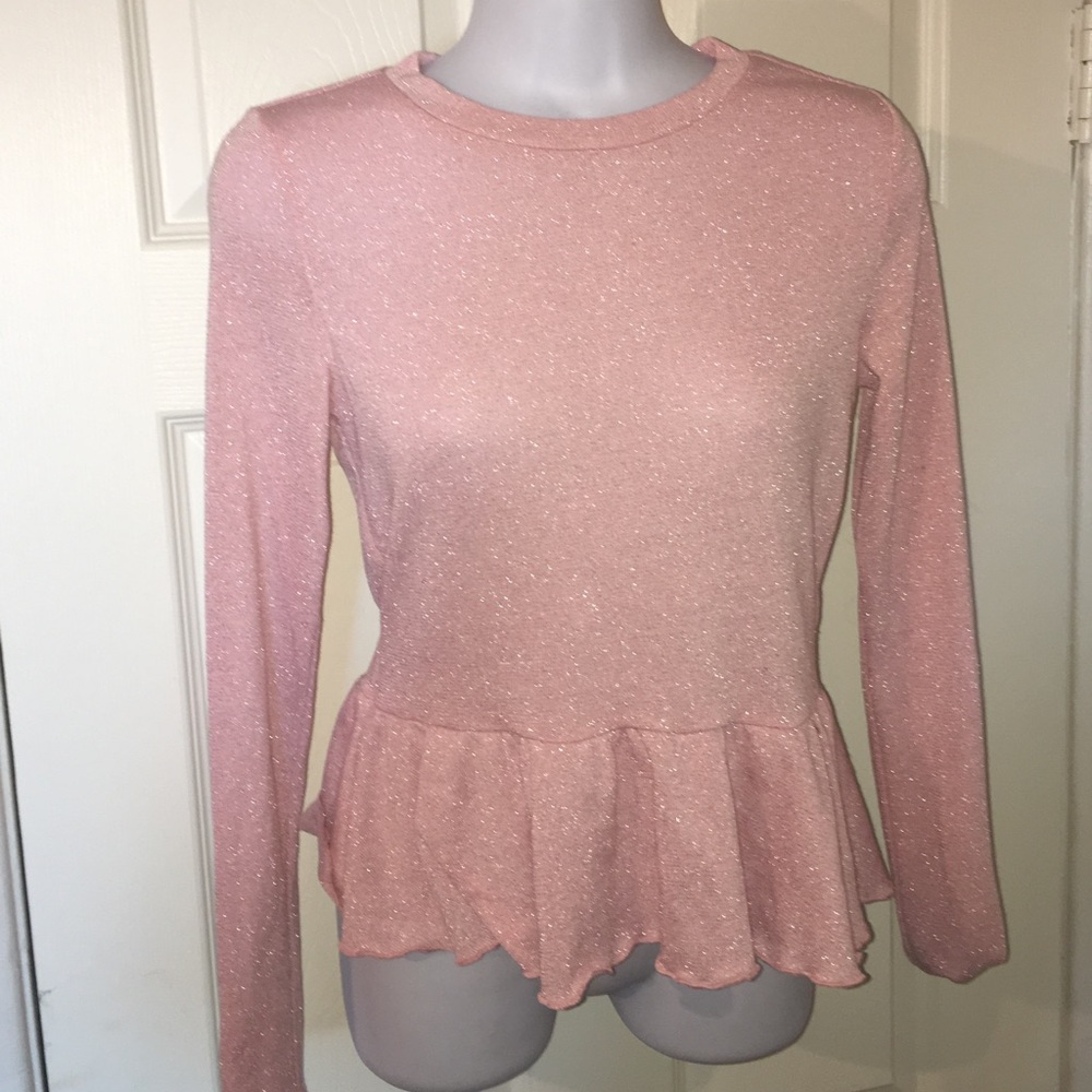 Sparkly Pink Blouse